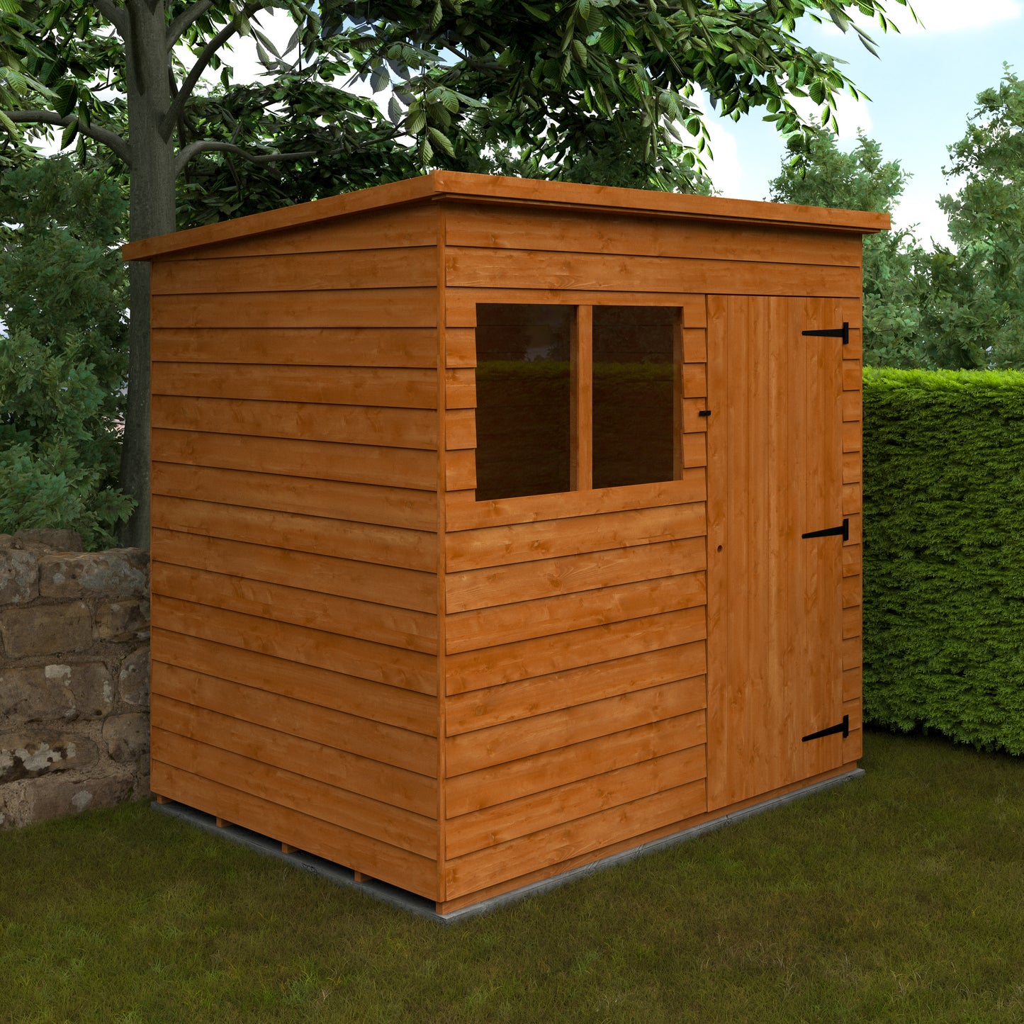Broadfield Budget Pent Timber Shed
