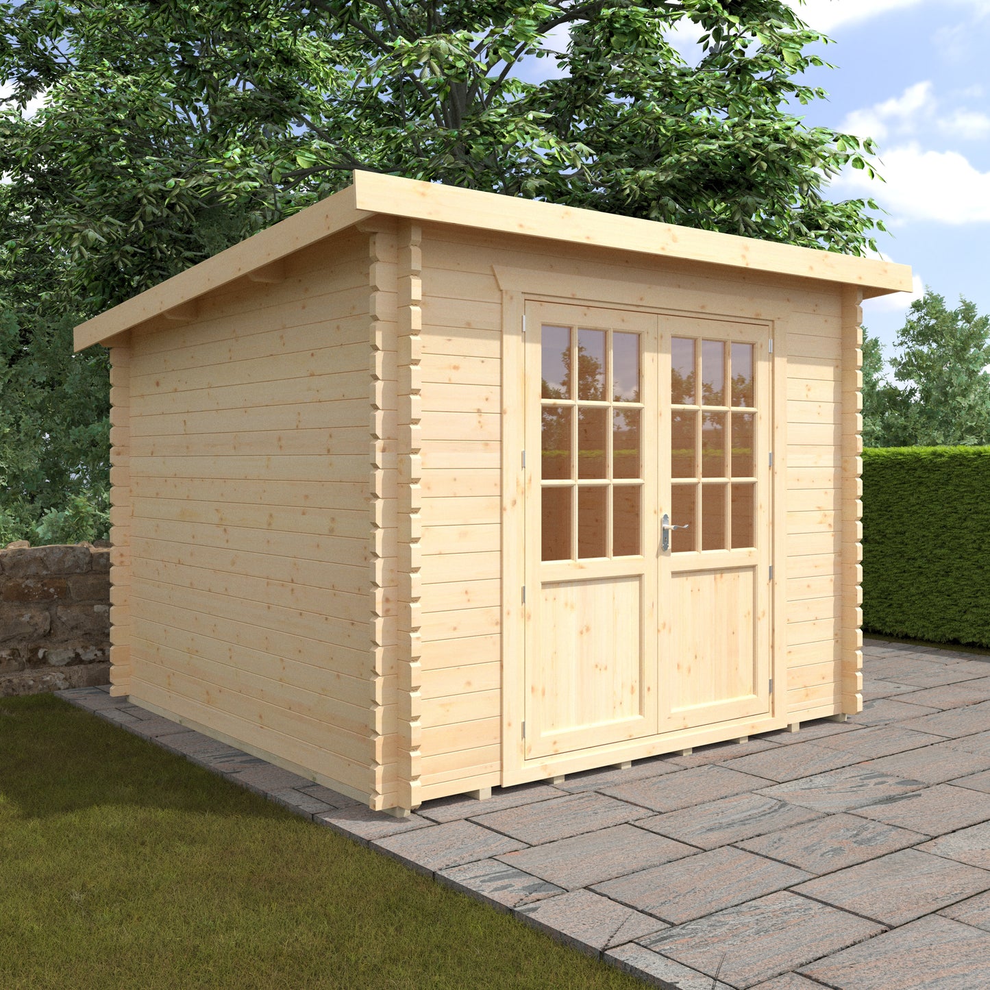 Broadfield Kingsley 44mm Cabin - Georgian style doors