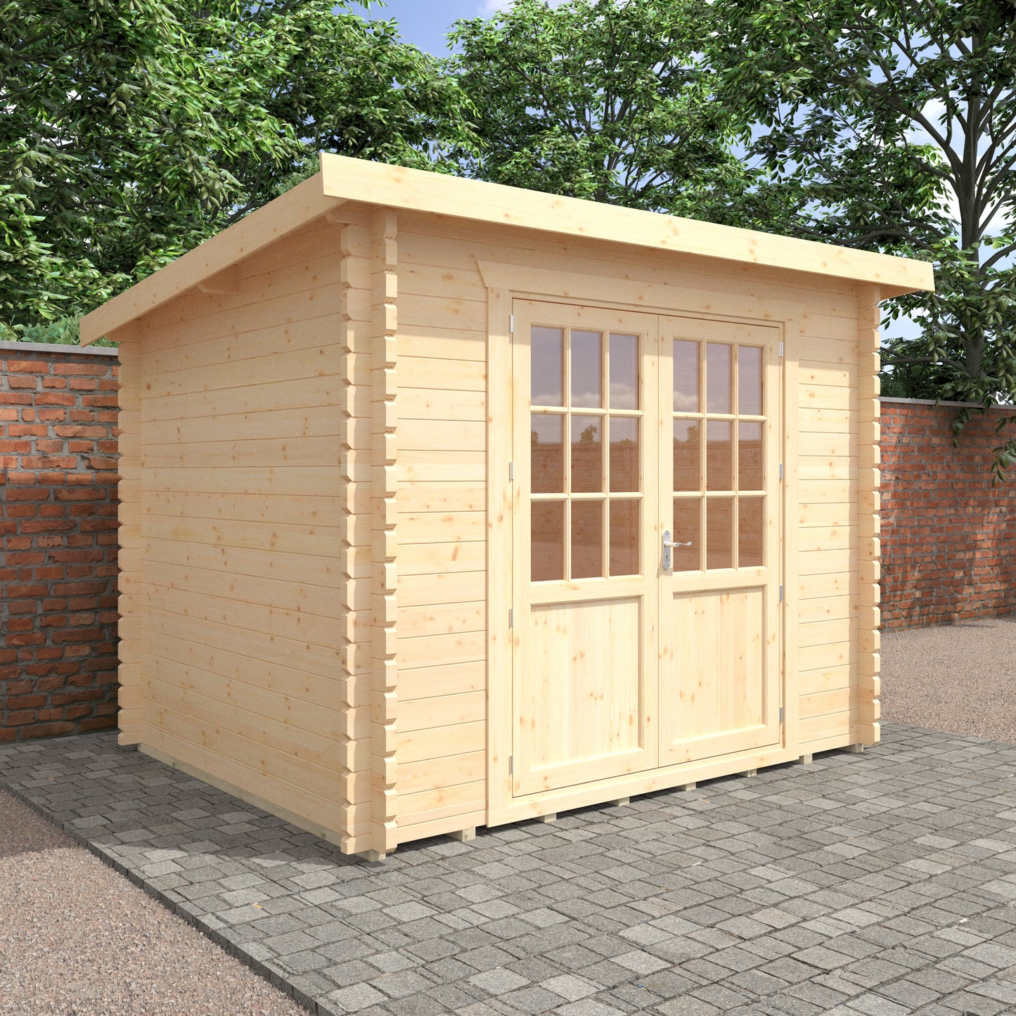Broadfield Kingsley 44mm Cabin - Georgian style doors