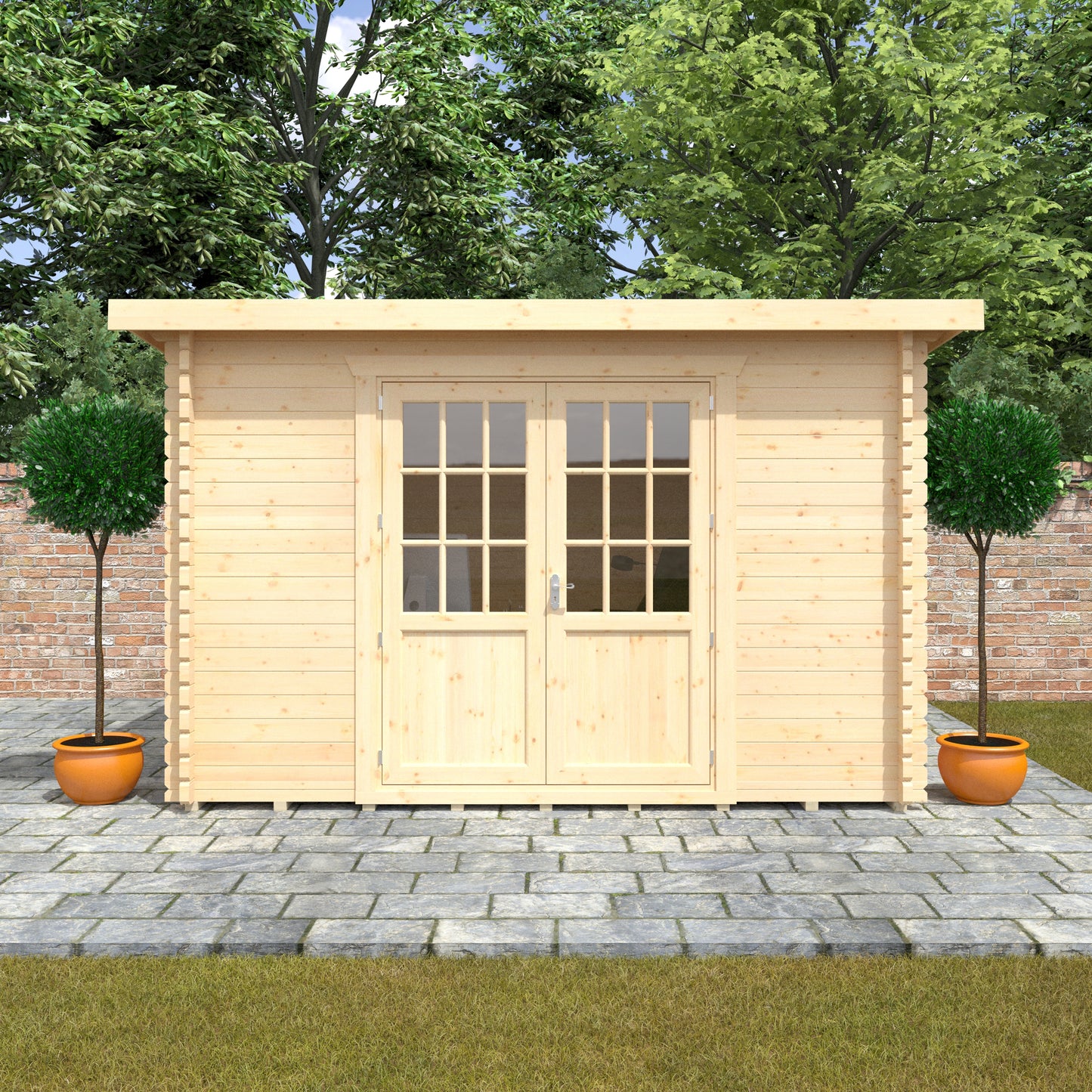 Broadfield Kingsley 44mm Cabin - Georgian style doors
