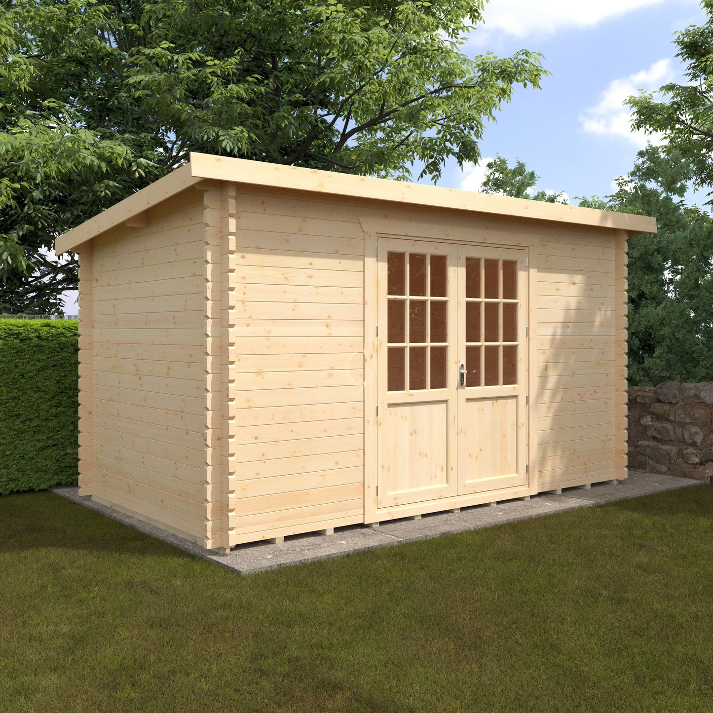 Broadfield Kingsley 44mm Cabin - Georgian style doors