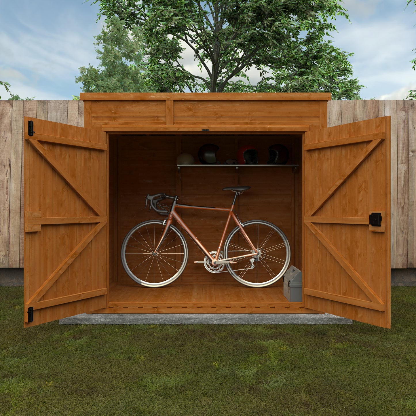 Broadfield Flex Pent Bike and Toy and Tool Store