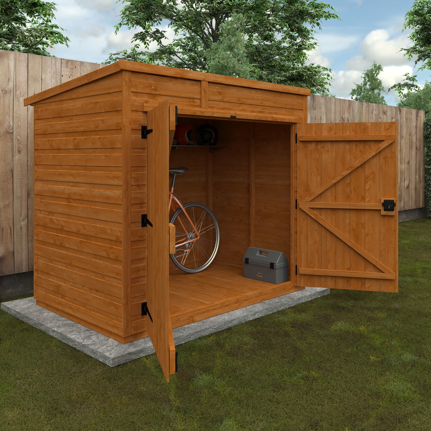 Broadfield Flex Pent Bike and Toy and Tool Store
