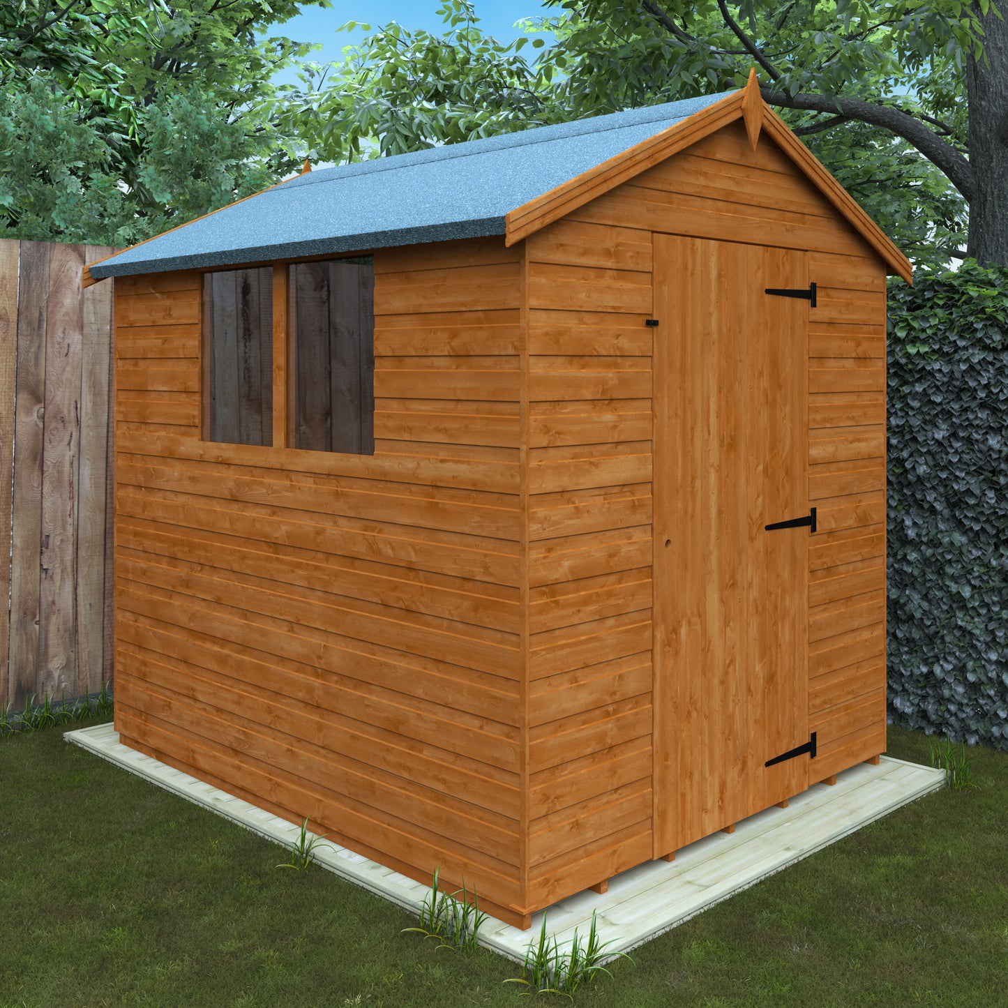 Broadfield Super Apex shiplap Wooden shed