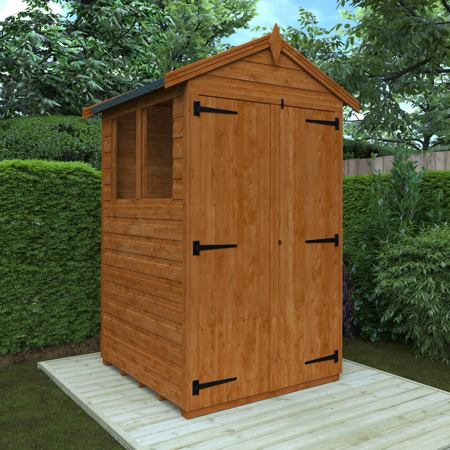 Broadfield Flex Apex Double Door Shed