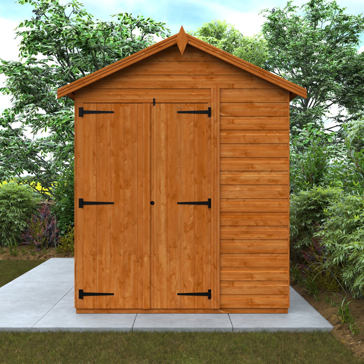 Broadfield Flex Apex Double Door Shed