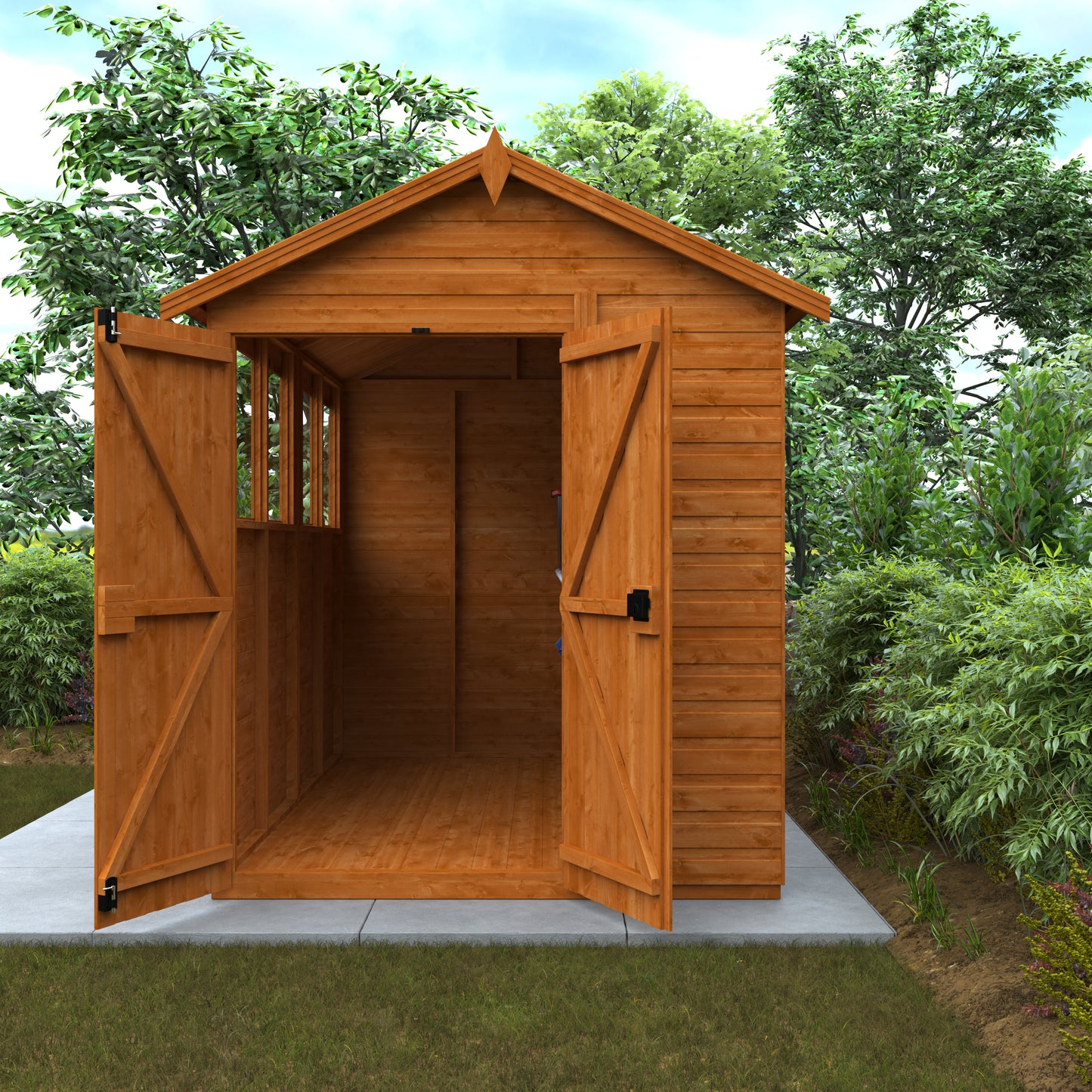 Broadfield Flex Apex Double Door Shed