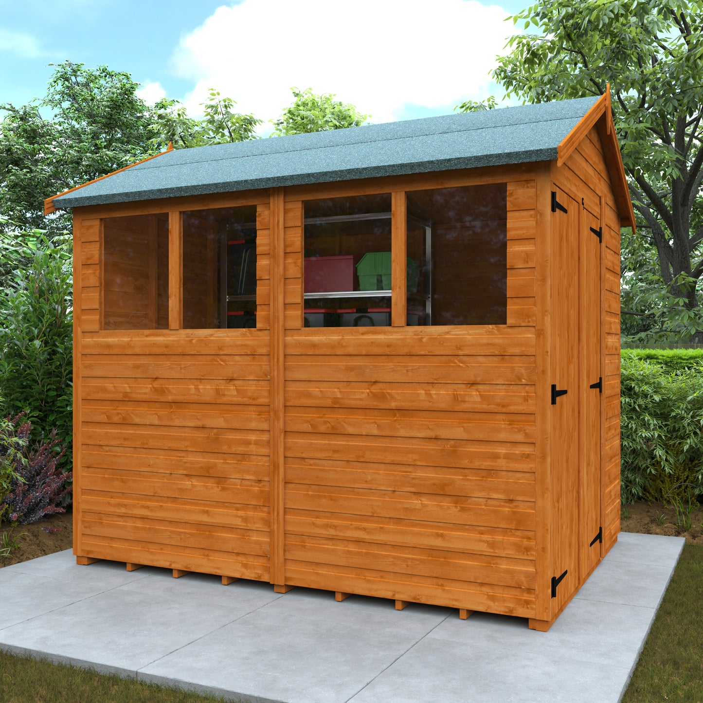 Broadfield Flex Apex Double Door Shed