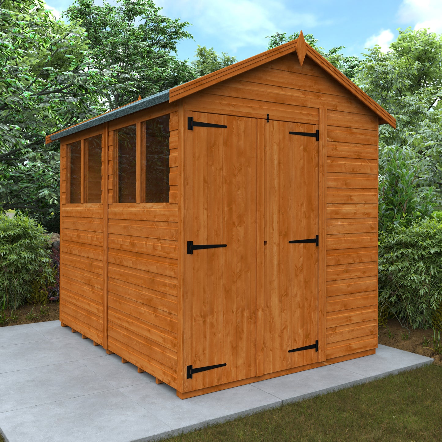 Broadfield Flex Apex Double Door Shed