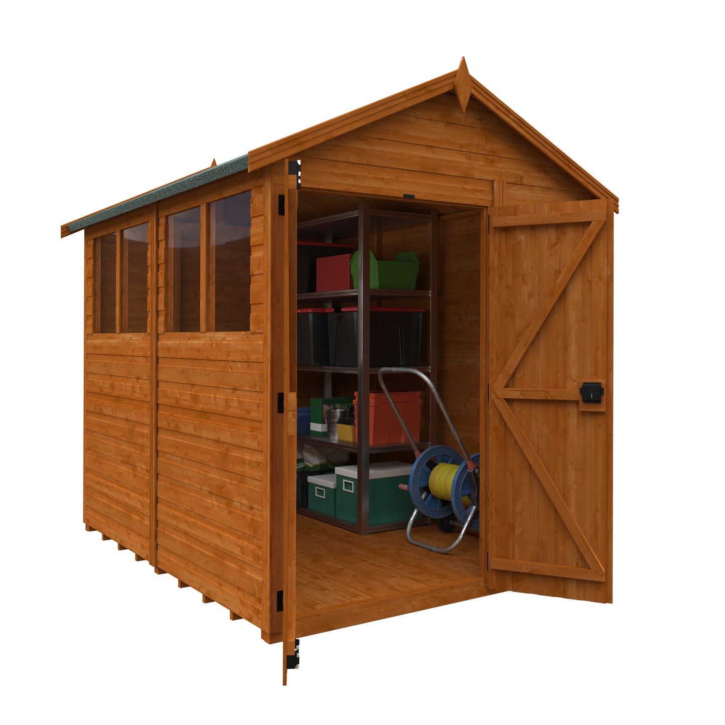 Broadfield Flex Apex Double Door Shed