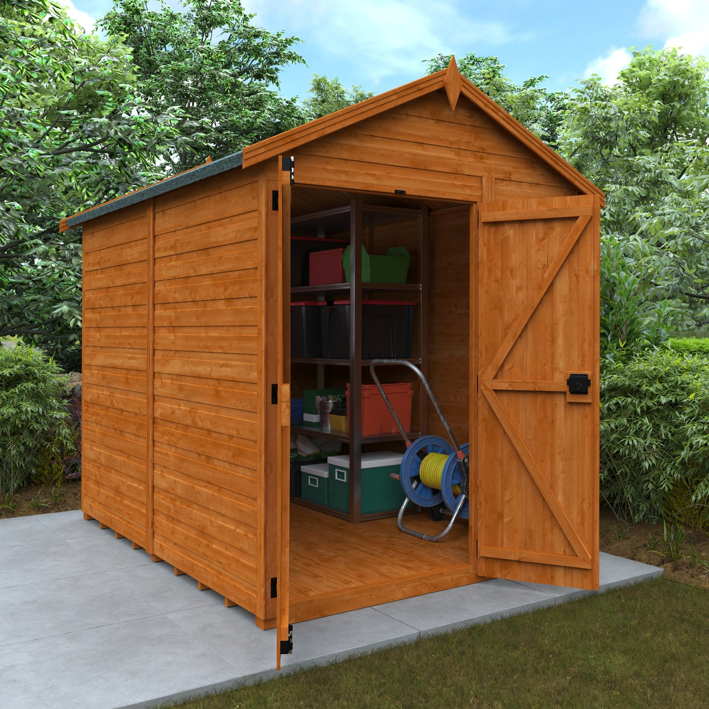 Broadfield Flex Apex Double Door Shed