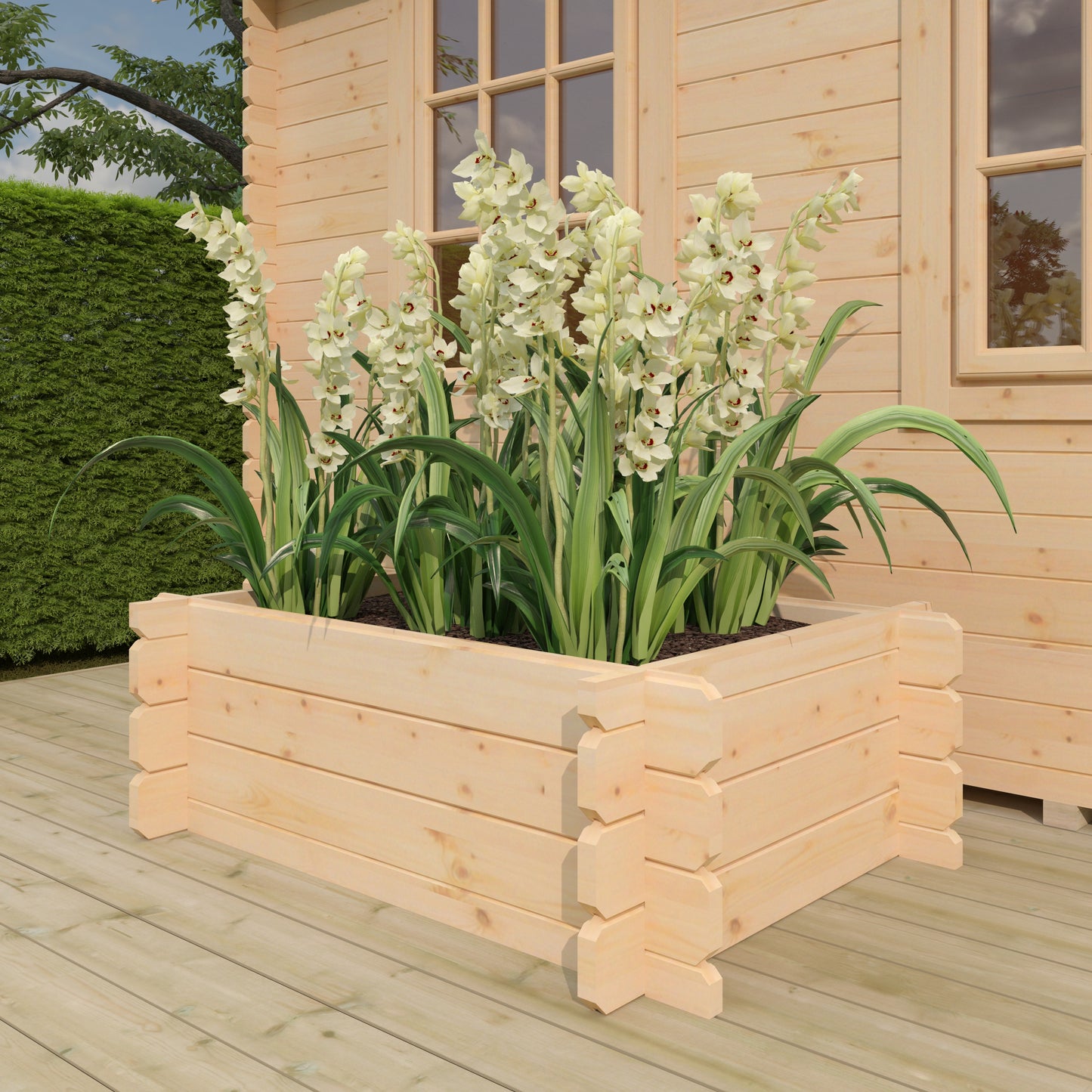 Broadfield Raised Flower Bed