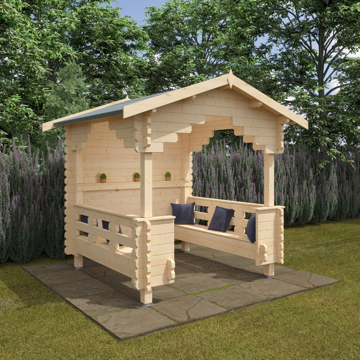 Broadfield 8x8ft outdoor shelter