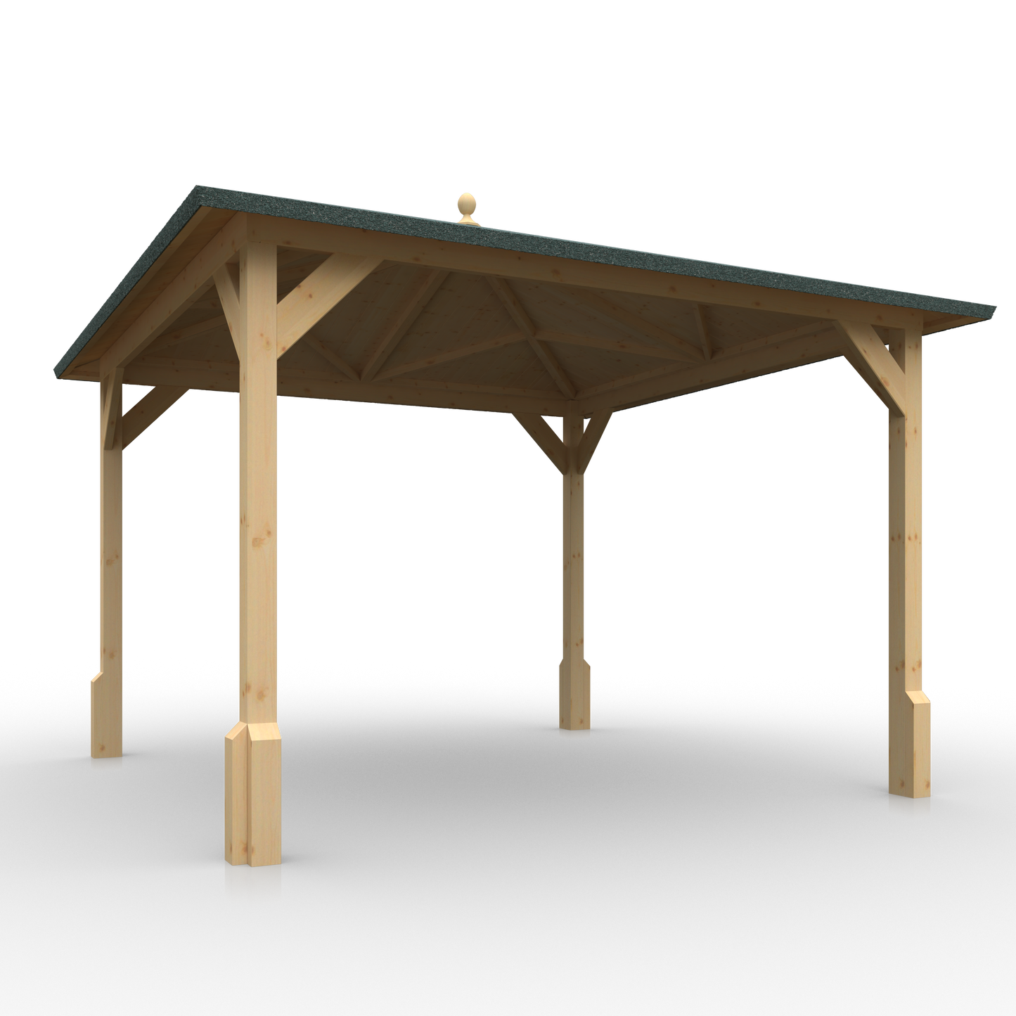 Broadfield Roofed Pergola 10x10